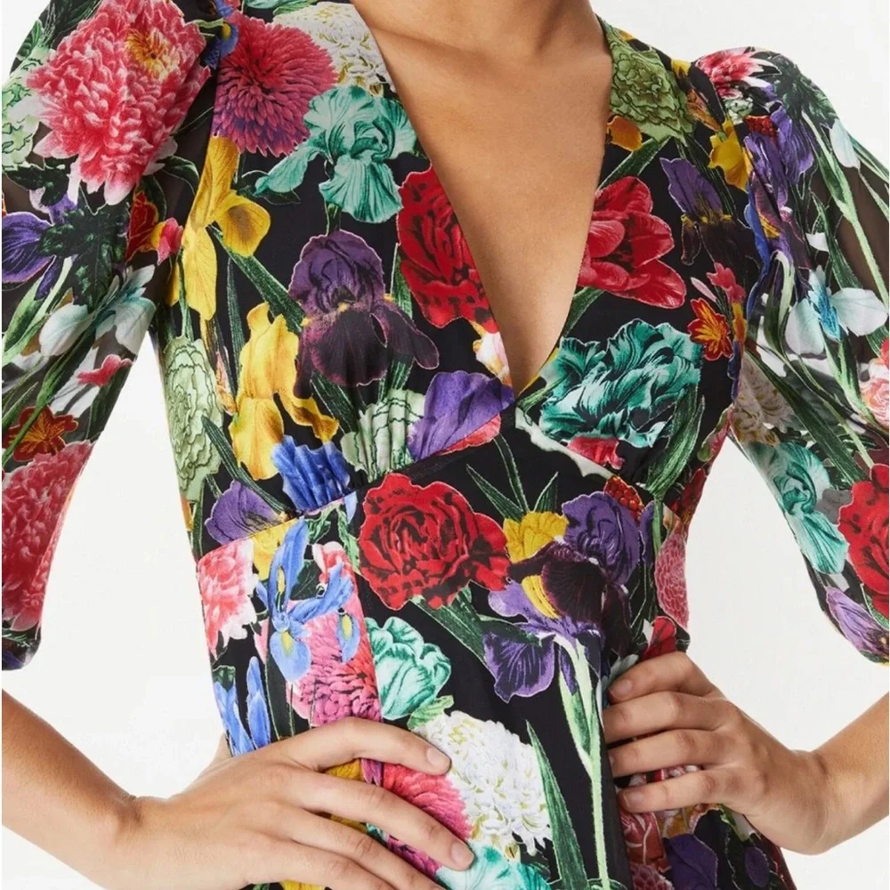 Alice and Olivia Floral Maxi Dress - Picture 5 of 6